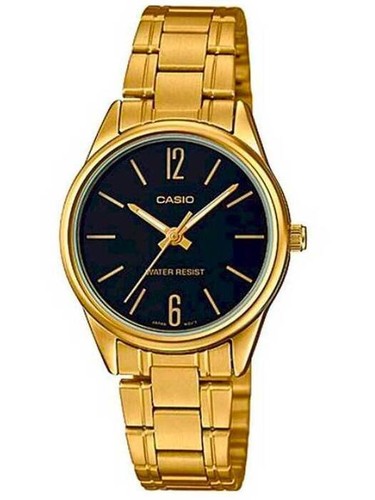 Casio damenuhr ltp v005g - ltp-v005g-1b, +
