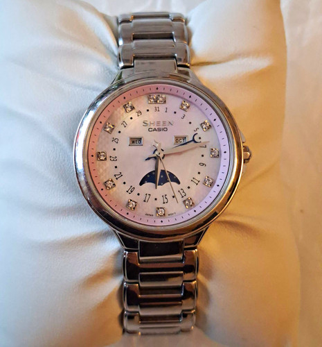 Casio sheen damenuhr swarovski - sheen,