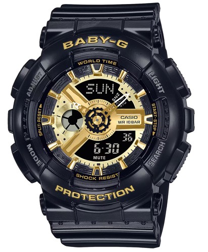 Casio baby schwarz damen - baby-g,
