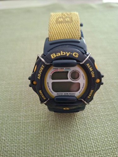 Vintage uhr casio baby bg - baby, g-bg