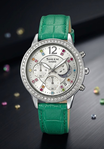 Casio sheen damenuhr quarz - casio,