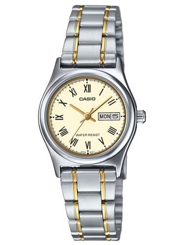 Casio ltp v006sg damenuhr - ltp-v006sg-9b, +