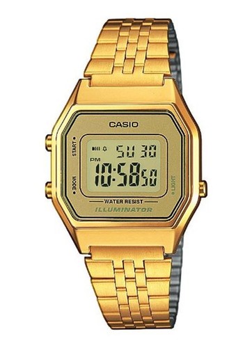 Casio retro gold damen - retro,