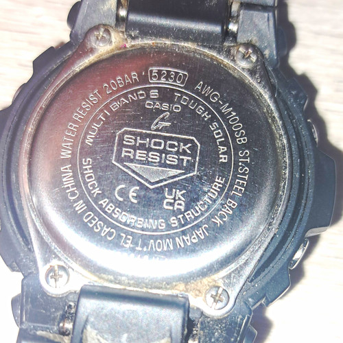 Casio shock quarz schwarzes - casio, g-shock