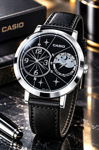 Casio damen armbanduhr schwarz - damen,